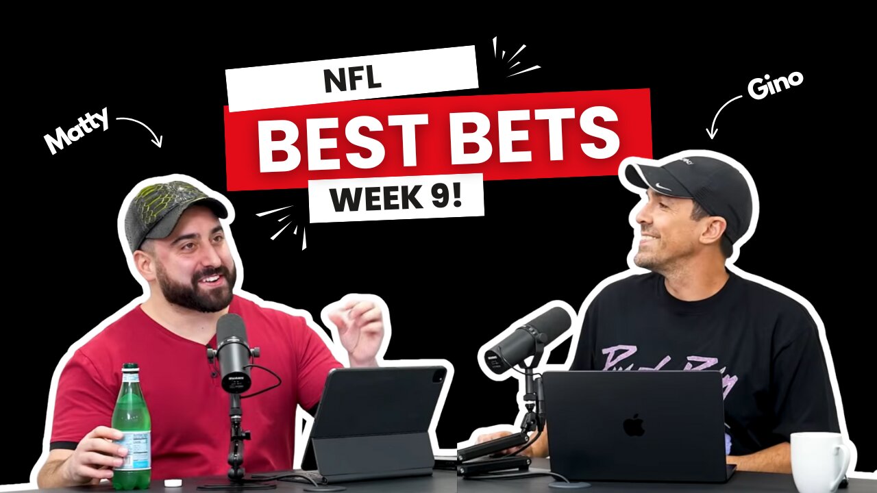 NFL Week 9 | Best Bets For EVERY Game | Disciplined Degens Podcast