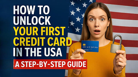 How To Unlock Your First Credit Card in the USA: A Step-by-Step Guide!
