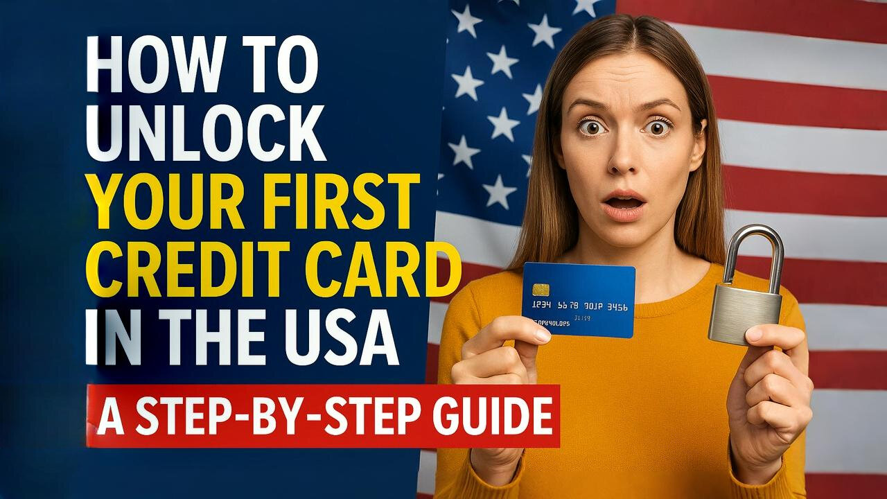 How To Unlock Your First Credit Card in the USA: A Step-by-Step Guide!