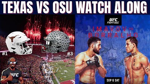 #1 Texas vs #3 OSU Watch Along!!!