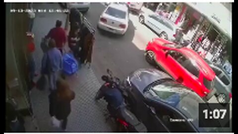 Driver experienced an unexpected seizure while trying to park his vehicle