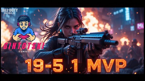 Call Of Duty Mobile : gintotski MVP 19-5-1 Rating 79 Frontline Crossfire