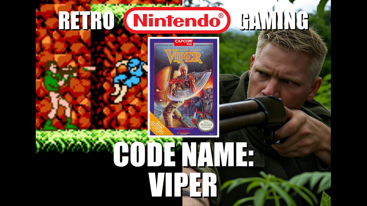 Code Name Viper (NES): Team up with BrightGaming to Run 'n out Gun the South American Drug Syndicate