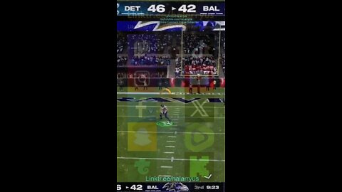 BAL 48 vs DET 46 #AllMadden #Madden25 #NFLmadden #madden