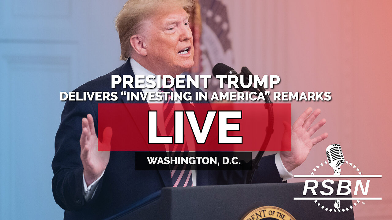 LIVE REPLAY: President Trump Delivers “Investing in America” Remarks - 4/30/25