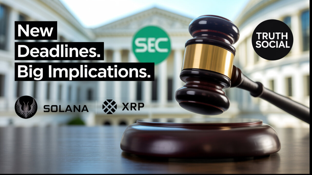SEC Delays Solana, XRP & Truth Social ETFs What It Means for Crypto