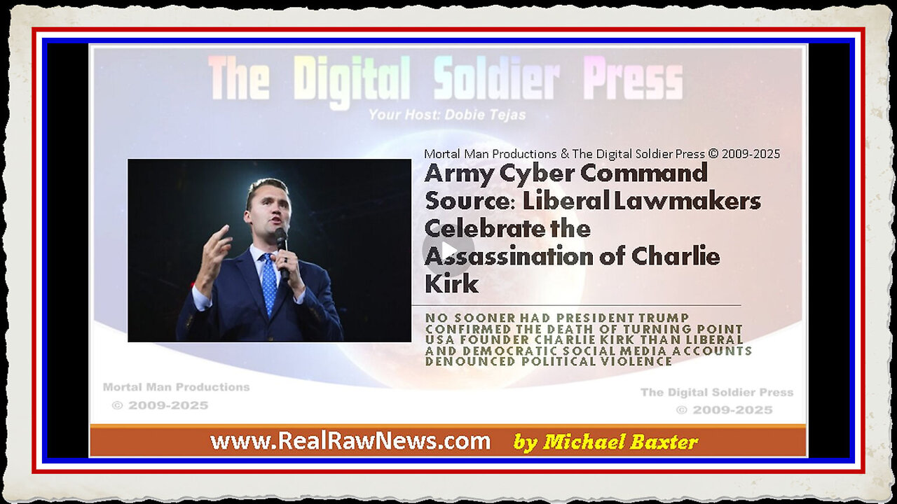 Army Cyber Command Source Liberal Lawmakers Celebrate the Assassination of Charlie Kirk