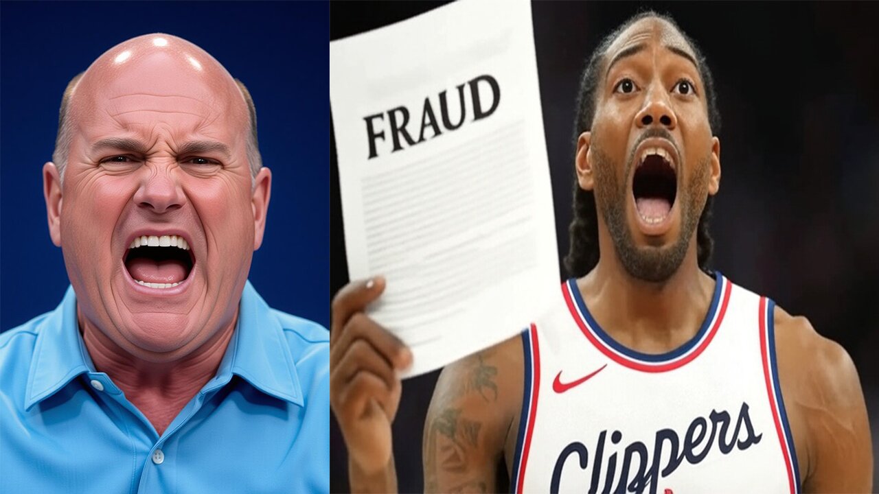 Steve Ballmer may be BANNED from NBA for LIFE after FRAUD SCHEME with Kawhi Leonard gets EXPOSED!