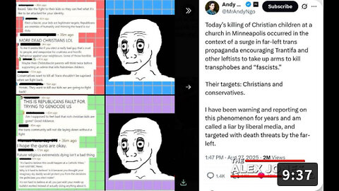 BREAKING VIDEO: The Trantifa Trans Cult Is Issuing New Death Threats Against Journalist Andy Ngo After He Reported On Their Public Celebration Of The Children's Brutal Killing At The Minneapolis, Minnesota Catholic Mass Yesterday