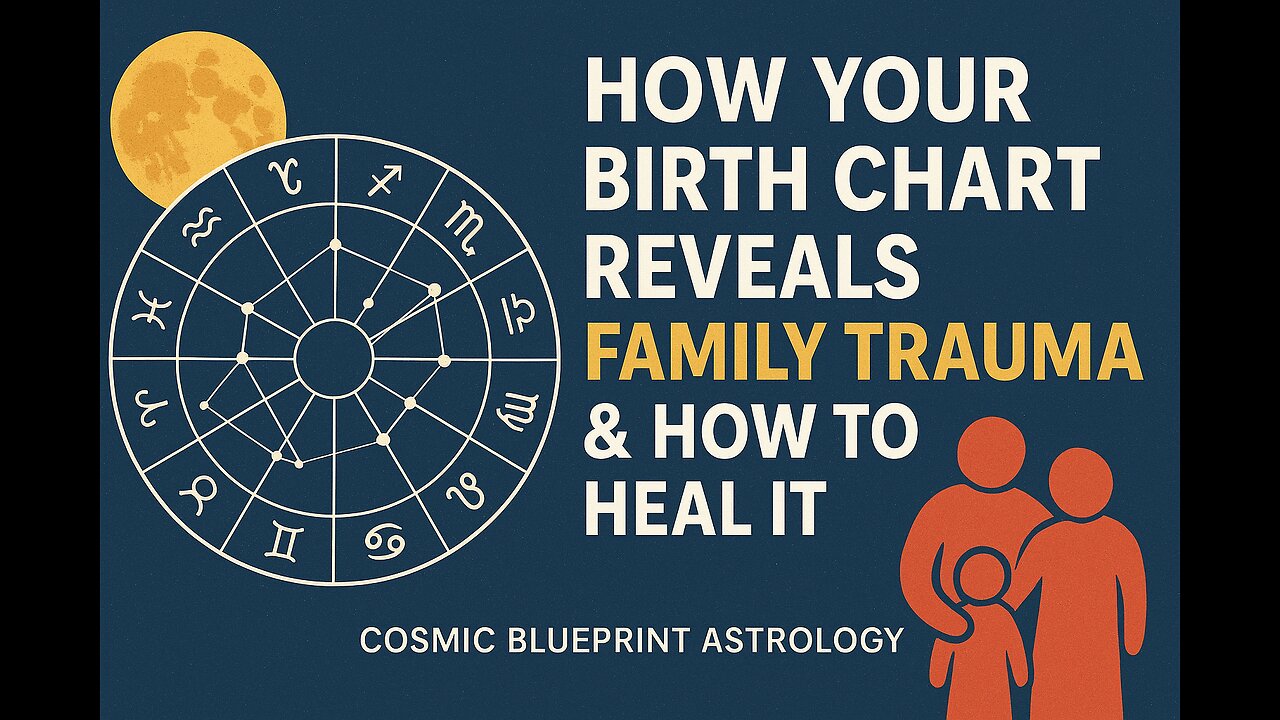How Your Birth Chart Reveals Family Trauma & How to Heal It
