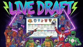 Crush the Competition: LIVE Fantasy Football Draft Like a PRO!