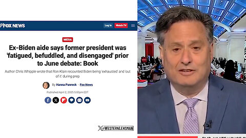The Biden Coverup - Ron Klain Then: Biden Was 'Sharp, On Top Of His Game'… Now, He Was 'Out Of It'