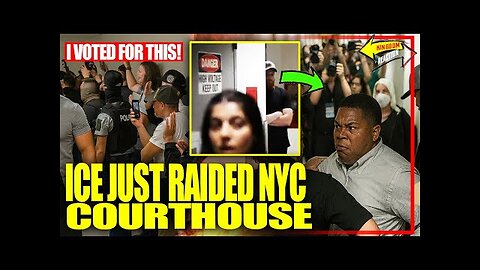ICE STORMS NYC Courthouse – Migrant Criminals ARRESTED on the Spot