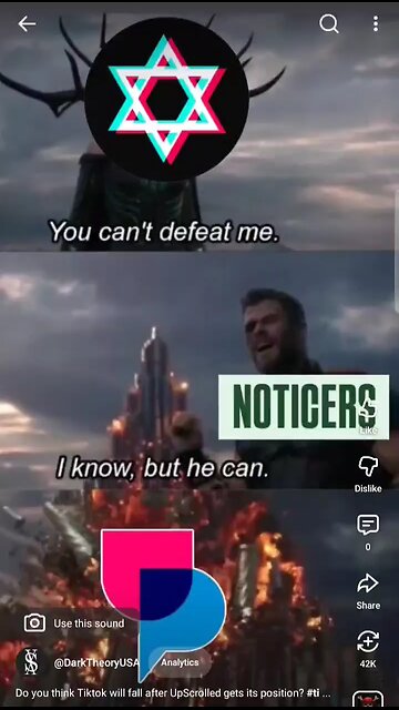 Will Tiktok fall after UpScrolled rising?