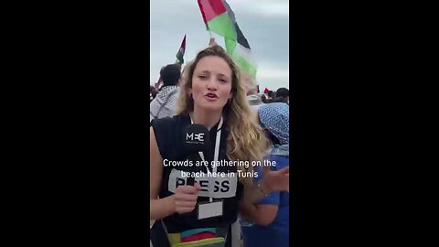 Global Sumud flotillas continue with the journey to Gaza now from Spain in Barcelona.