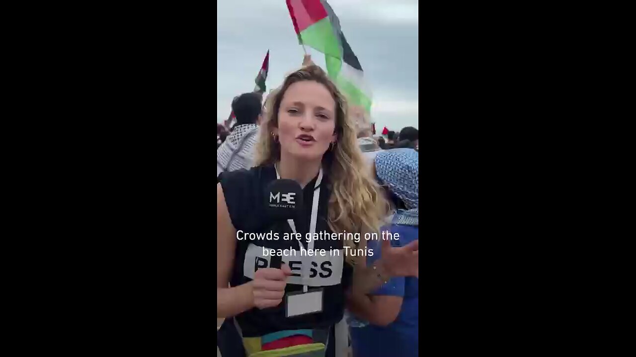 Global Sumud flotillas continue with the journey to Gaza now from Spain in Barcelona.