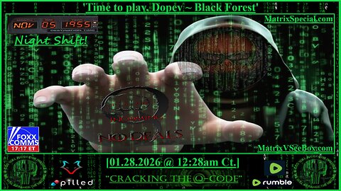 "CRACKING THE Q-CODE" ~ 'Time To Play Dopey ~ Black Forest'