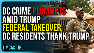 DC Crime Plummets Amid Trump Federal Takeover, DC Residents Thankful For Trump