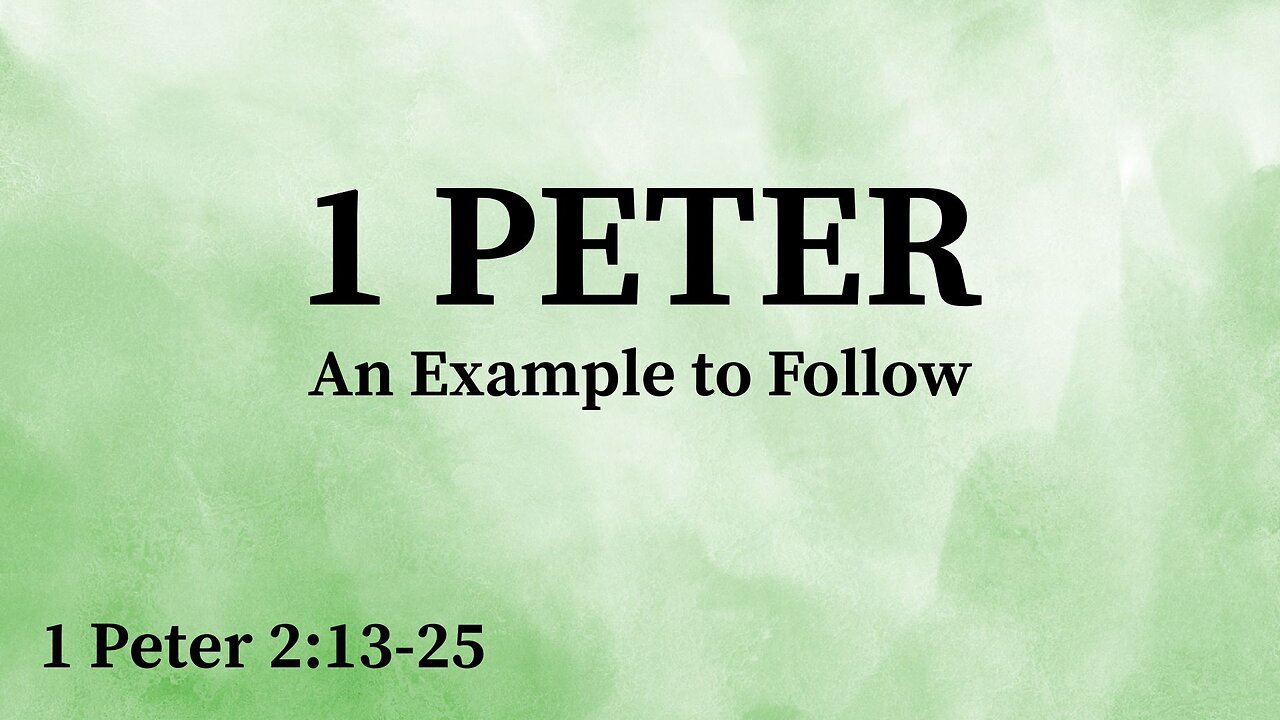 An Example To Follow