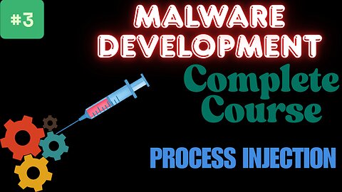 Malware Development #3 Process Injection | Complete Course