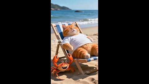 15.7K Orange Cat's Revenge #funny #funnyvideos #funnycat ...more 58