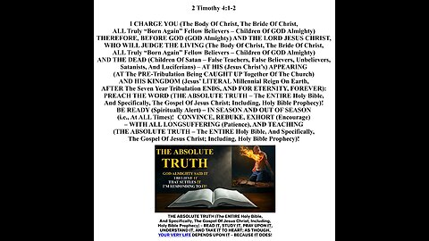 ARE YOU GOING ABOUT THE FATHER’S (GOD ALMIGHTY’S) BUSINESS?