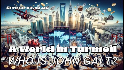 MONKEY WERX SITREP- A WORLD IN TURMOIL. WHO IS John Galt?