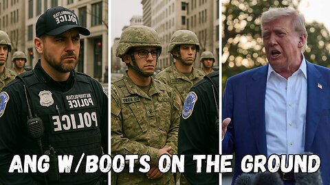 “Trump Sends BOOTS on the Ground in DC| But Where Are the FANS?! Crime Clean-Up Not Enough?!”