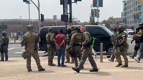 Border Patrol showed up outside Gavin Newsom’s rally announcing his “Election