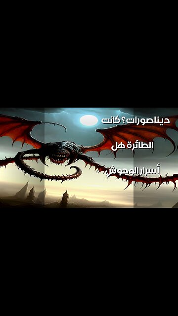 أسرار الوحوش الطائرة: هل ألهمت الديناصورات الأساطير؟