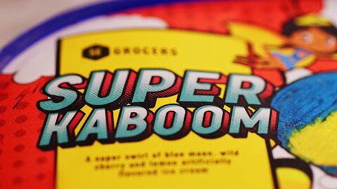 Super Kaboom ice cream 