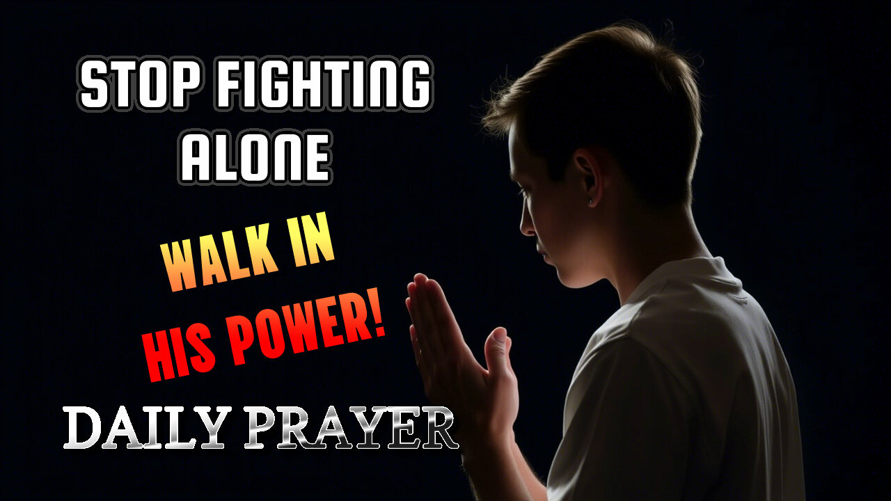 They told you to be strong on your own (But JESUS is the REAL source of power)
