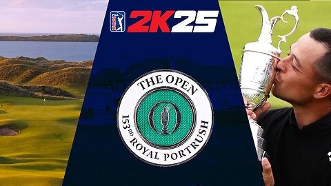 PGA Tour 2K25 - 2025 Open Championship Gameplay Round