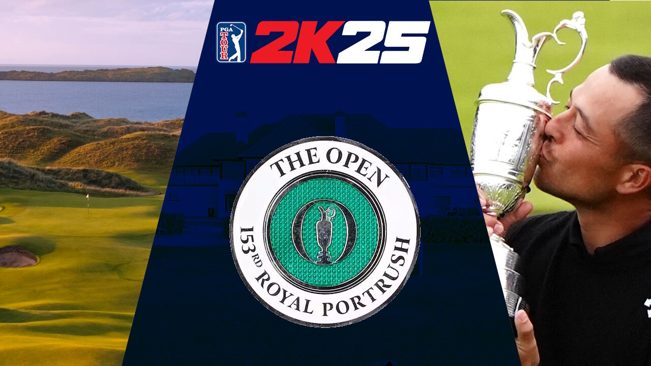 PGA Tour 2K25 - 2025 Open Championship Gameplay Round