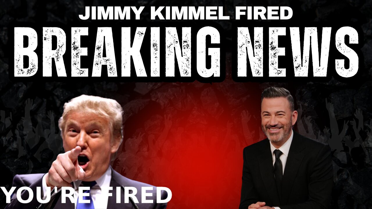 Jimmy Kimmel Fired! - Free Speech Issue?