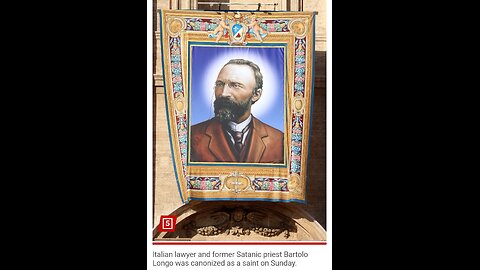 POPE gave SAINTHOOD to a former Satanist Priest