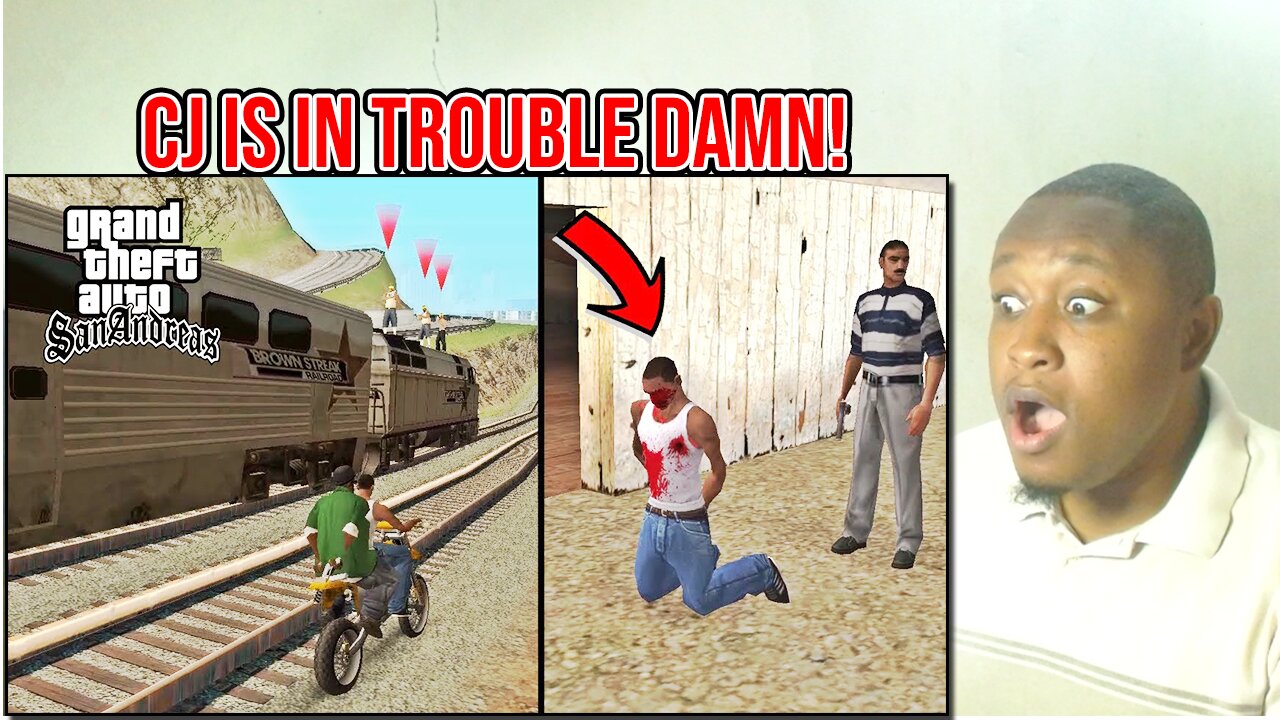 What If You Follow The Damn Train To San Fierro In GTA San Andreas?Reaction