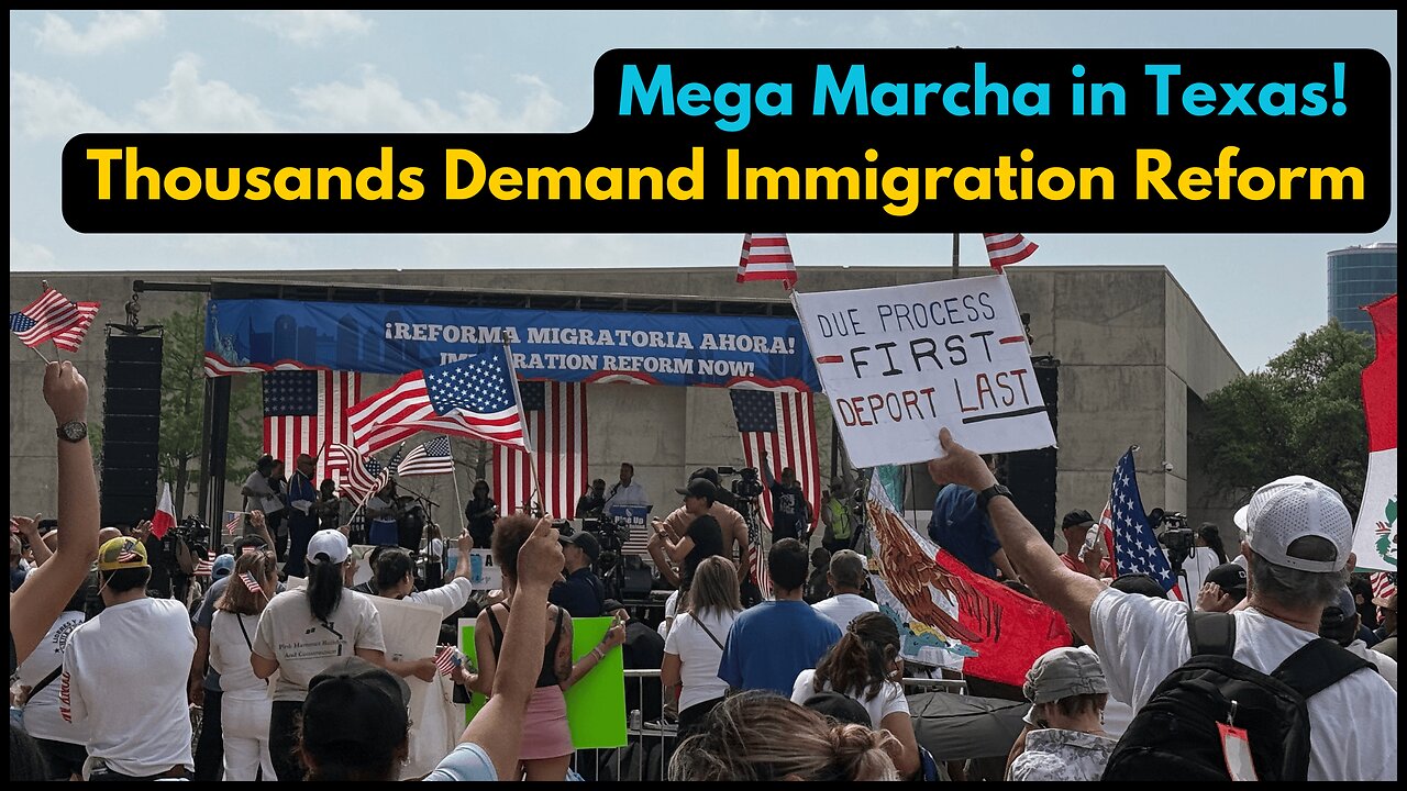 Mega Marcha in Texas: Thousands Rally for Immigration Reform | US Politics | Amaravati Today
