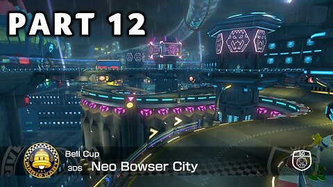 Mario Kart 8 Deluxe Grand Prix Mode - Part 12 - Bell Cup 50cc | Switch | No Commentary