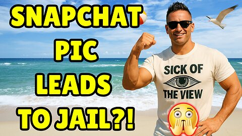 SnapChat Slip-Up: NJ Man’s NSFW Pic Leads to Jail & Divorce 🤯😂