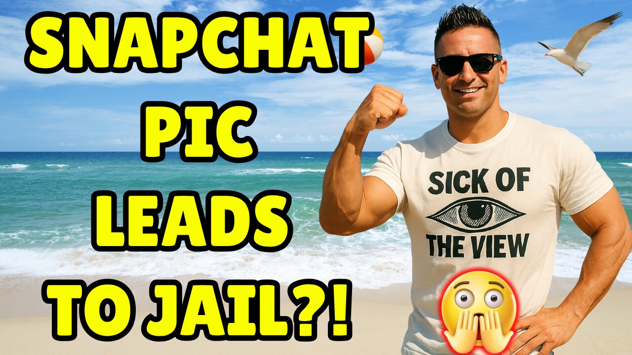 SnapChat Slip-Up: NJ Man’s NSFW Pic Leads to Jail & Divorce 🤯😂