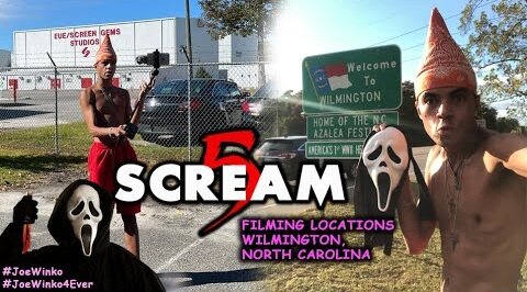 SCREAM 5 Filming Locations - Wilmington North Carolina (2022) - Autistic Guy's Adventure - Joe Winko
