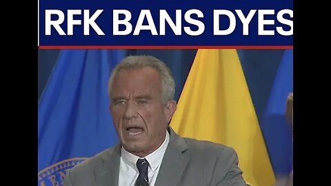 BREAKING NEWS: RFK Jr. Announces Major Ban On Food Dyes In U.S. Food Supply