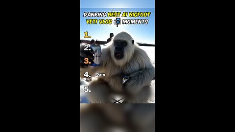 Ranking Best AI Bigfoot Yeti Vlog