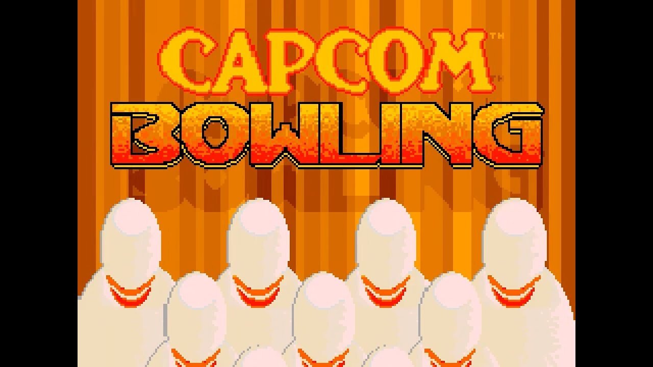 Capcom Bowling - Arcade Game (1988)