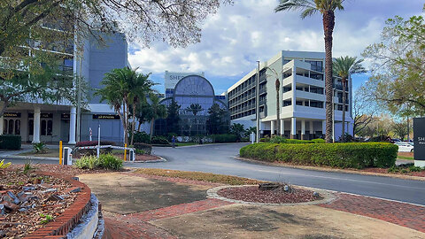 ⁴ᴷ Hotel Tour #078 - Room Tour: Sheraton Orlando North Hotel | King Bed + Balcony Overlooking I-4
