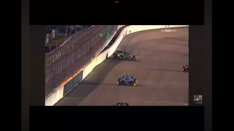 INDYCAR Newgarden T-Bones Car & Flips Over Wall