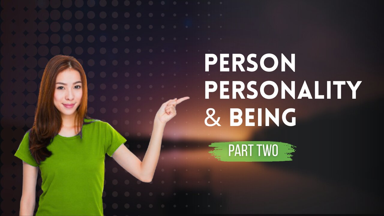 MENGAPA ROH KUDUS MEMPUNYAI "A PERSONALITY."? PART 2