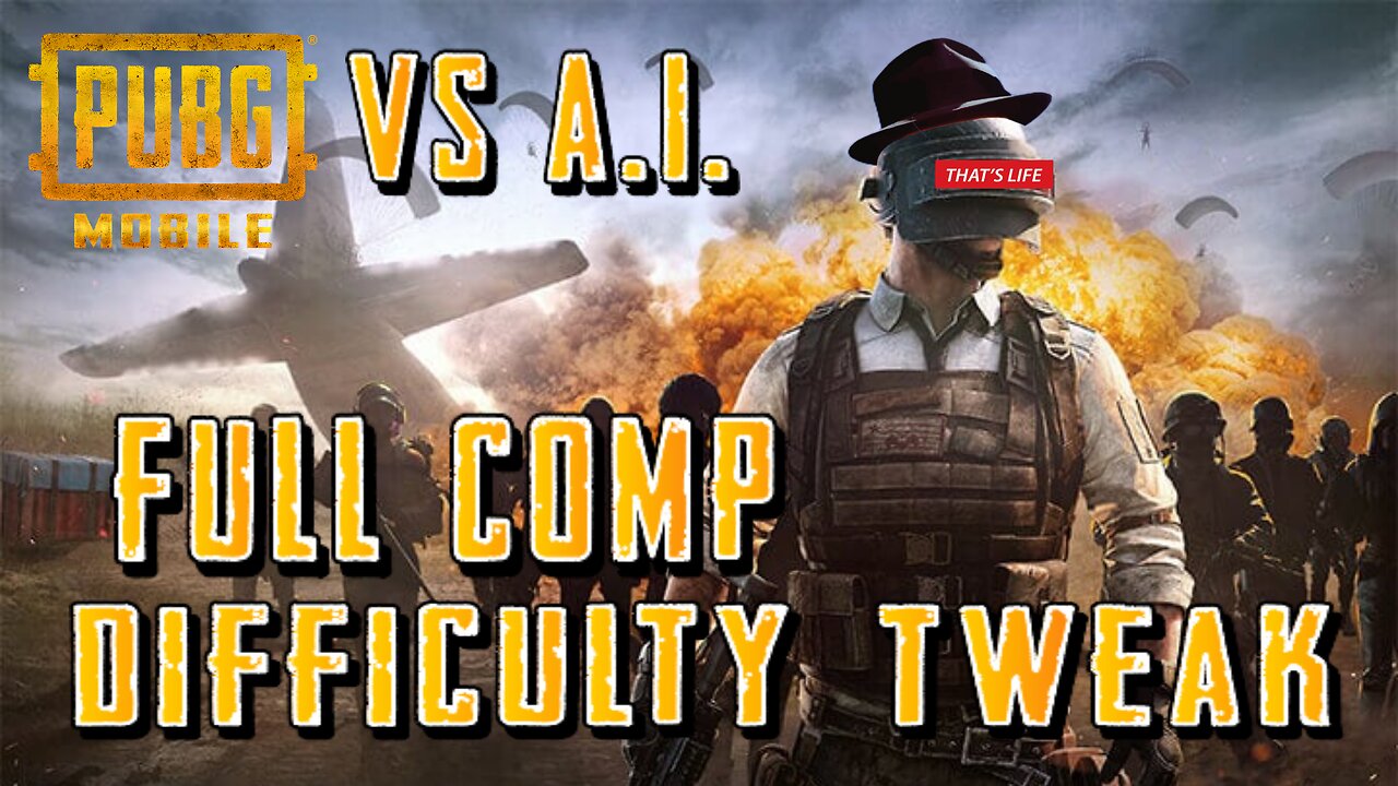 FULL Vs A.I. Difficulty Tweak | PUBG Mobile