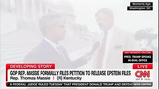 Rep. Massie Hits Trump: ‘I Got Three Billionaires Right Now Running Ads Against Me in Kentucky, and One of Them Is in Epstein’s Black Book’